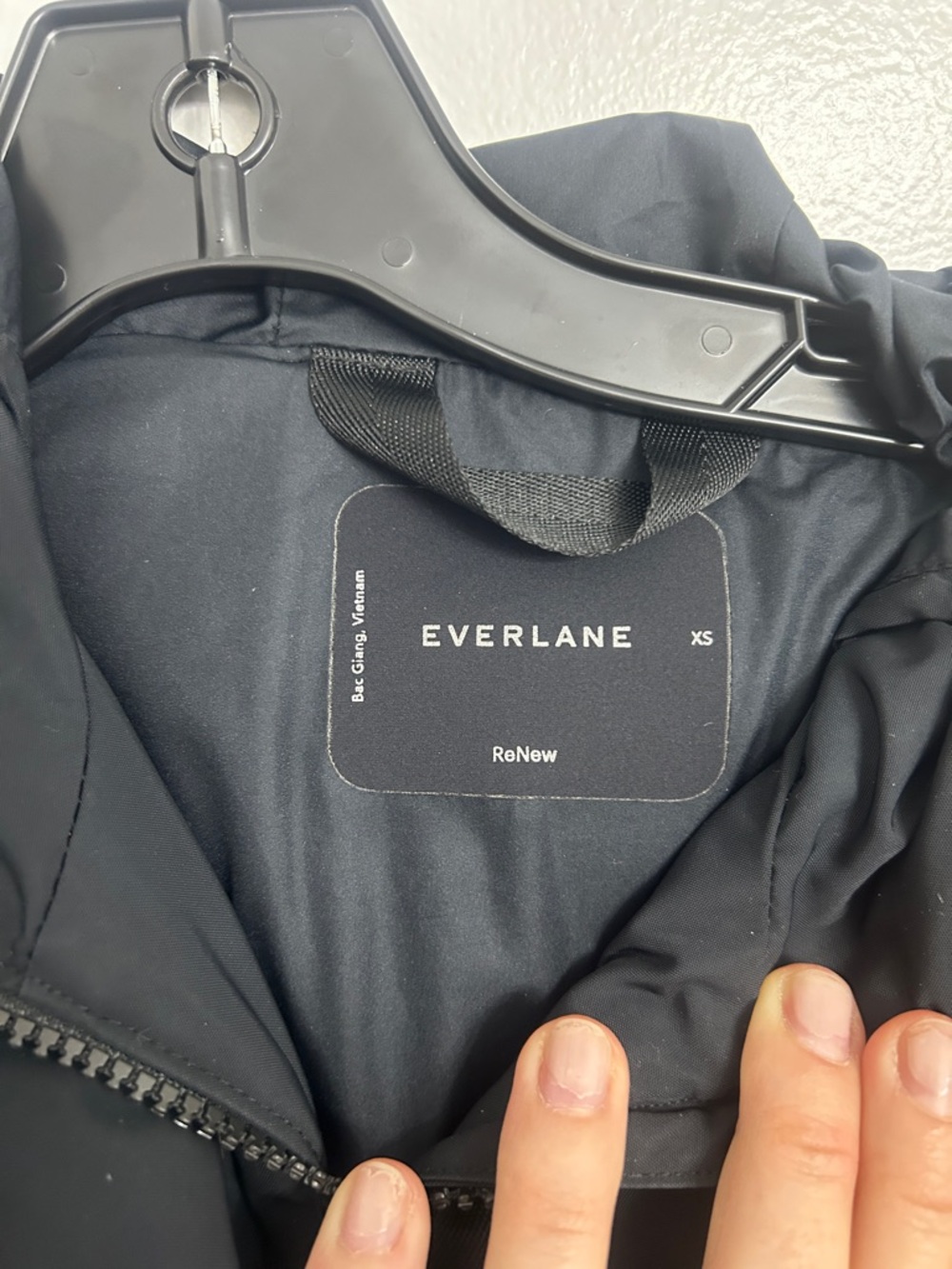 Everlane ReNew Jacket in Black size xs